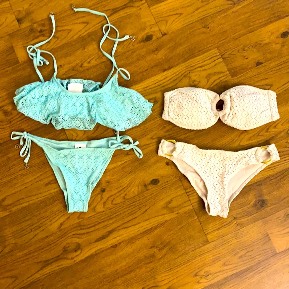 H&M bikini bundle - Blue and White
